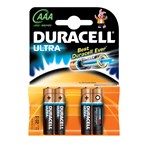 Niet-oplaadbare batterij Duracell AAA X4 Niet-oplaadbare batterij Duracell AAA X4